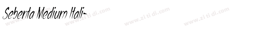 Sebenta Medium Itali字体转换 Sebenta Medium Itali字体转换